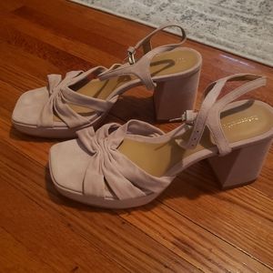 Reformation Maize platform heel